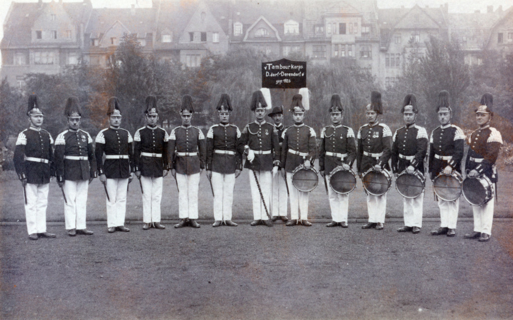 Das Tambour-Corps in der Gründerzeit 1926